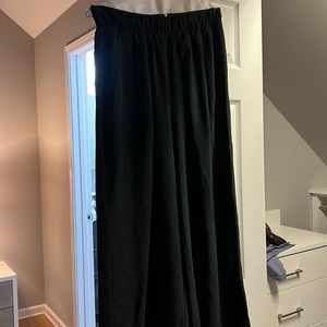 Free People flowing black pants